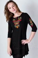 Ladies Golden Autumn embroidered tunic