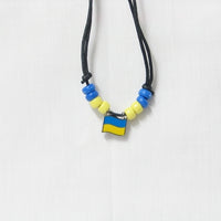 Necklace - Ukrainian Flag