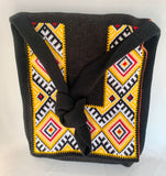 Black Knit Shoulder Bag