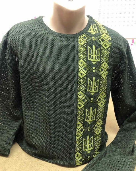 Mens Tryzub Design Sweater