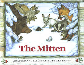The Mitten Large Board Book Edition