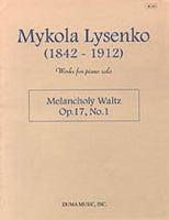 MELANCHOLY WALTZ OP.17 NO.1