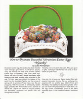 How to decorate Beautiful Ukrainian Easter Eggs