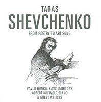 Taras Shevchenko from Poetry to Art Songs