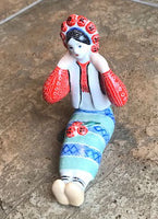 Ukrainian Maiden Porcelain