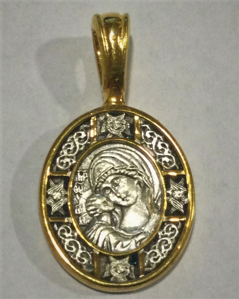 Madonna with Child / Jesus Medallion