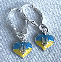 Sterling Silver Heart design earrings
