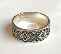 Ukrainian Design Sterling Silver Ring