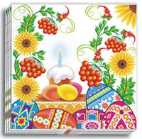 Easter Paska Dinner Napkins 13x13 in.