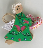 Green Angel Ornament - Health