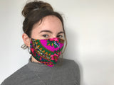 Floral face masks