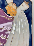 Ceramic Angel Plaque