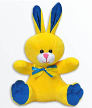 Blue & Yellow Rabbit Toy