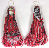 Red-Black Traditional Motanka Doll 9 in.