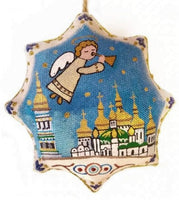 HANDMADE ORNAMENT STAR "KYIV-PECHERSK LAVRA"