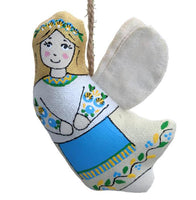 Ukraine Angel Ornament