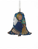 Angel with a Star - Bell Ornament