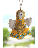 Angel with Kyiv Founders Ornament