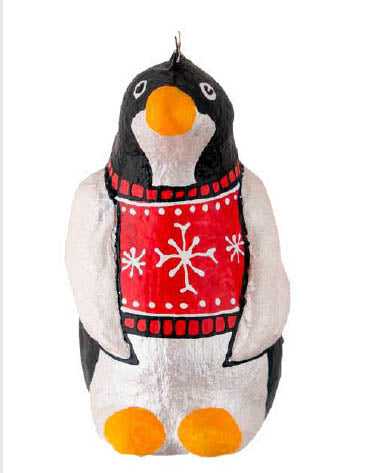 Penguin in Sweater Ornament