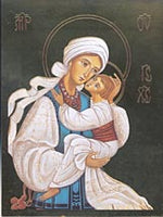 Poltavska Madonna Card (gold foil)