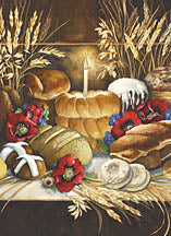 Our Daily Bread - Greeting Card