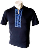 Hajdamatska Blue Embroidered T