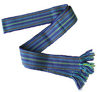 Handwoven Belt - Blue, Child 48