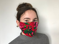 Floral face masks