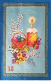 Blue Printed Easter XB Rushnyk